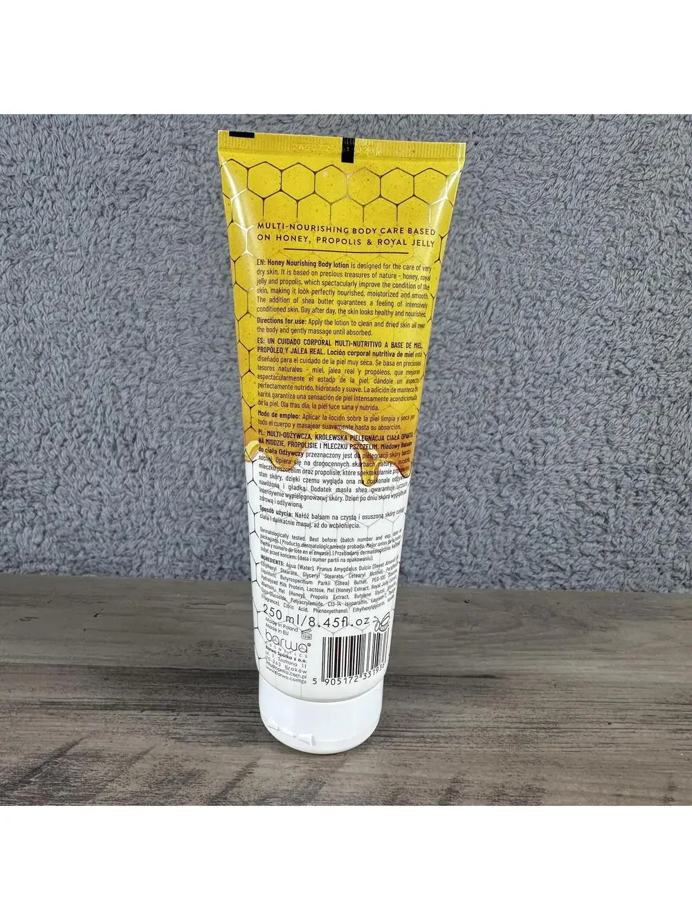 Barwa Honey Body Lotion 250 ml Honey, Propolis & Royal Jelly
